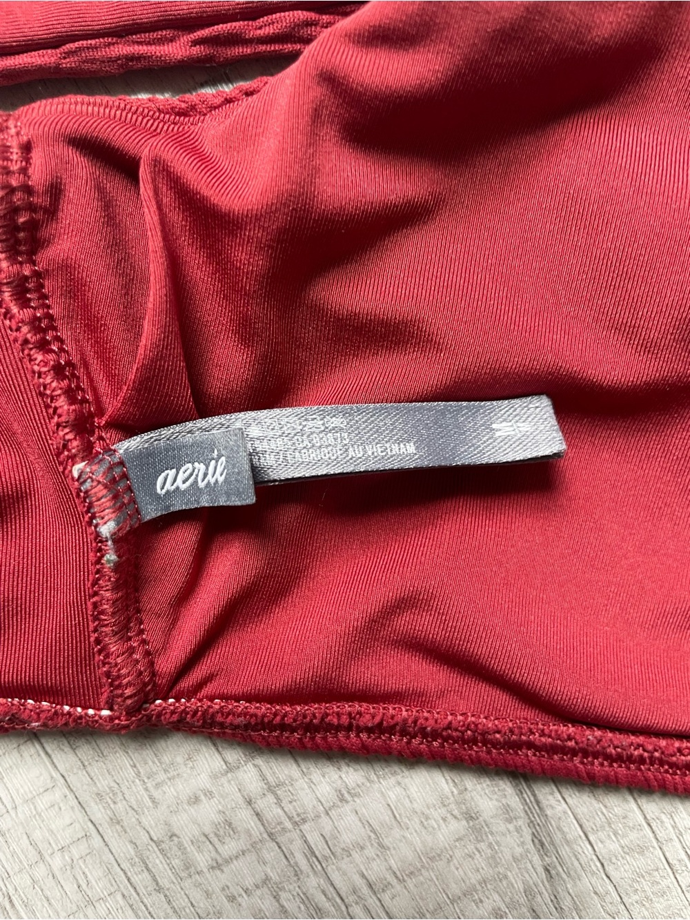 aerie Deep Raspberry Bikini Set - Picture 6 of 6